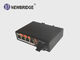 Anti Static 4 Port Industrial Ethernet Switch 10 / 100M Dengan 1 SC Fiber Port 24V pemasok