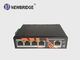  Din Rail Power Over Ethernet Switch 5 * 10/100 Base -T Indikator LED Untuk Pemantauan