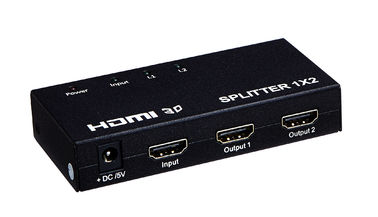 Cina 1.4a 1x2 2 port HDMI splitter untuk TV Video Splitter 8 Port HDMI Splitter 1 In 8 Out pabrik