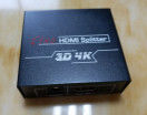 Cina MiNi HD HDMI Splitter 1x2 mendukung Video 3D Penuh, Mendukung 4K * 2K 1.4a 1 input 2 output pabrik